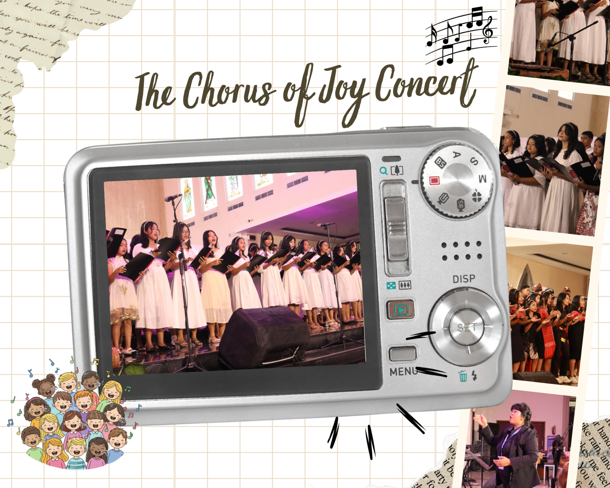SMP YOS SUDARSO TAMPIL HARMONI DALAM KONSER “THE CHORUS OF JOY”