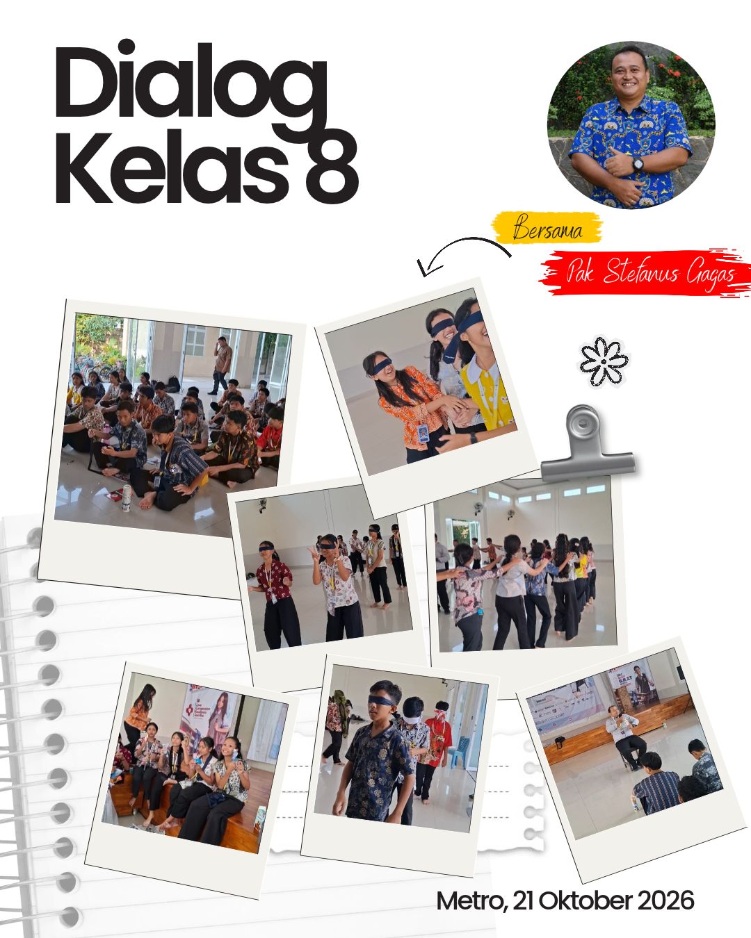 Dialog Kelas 8 SMP Yos Sudarso Metro, Ruang Bersama untuk Mendampingi Perkembangan Siswa